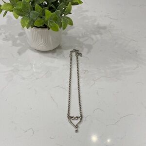 Brighton Silver Heart Pendant Necklace